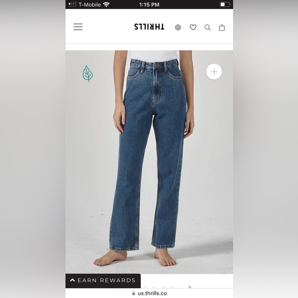 Thrills Pulp Jeans - Highway Blue